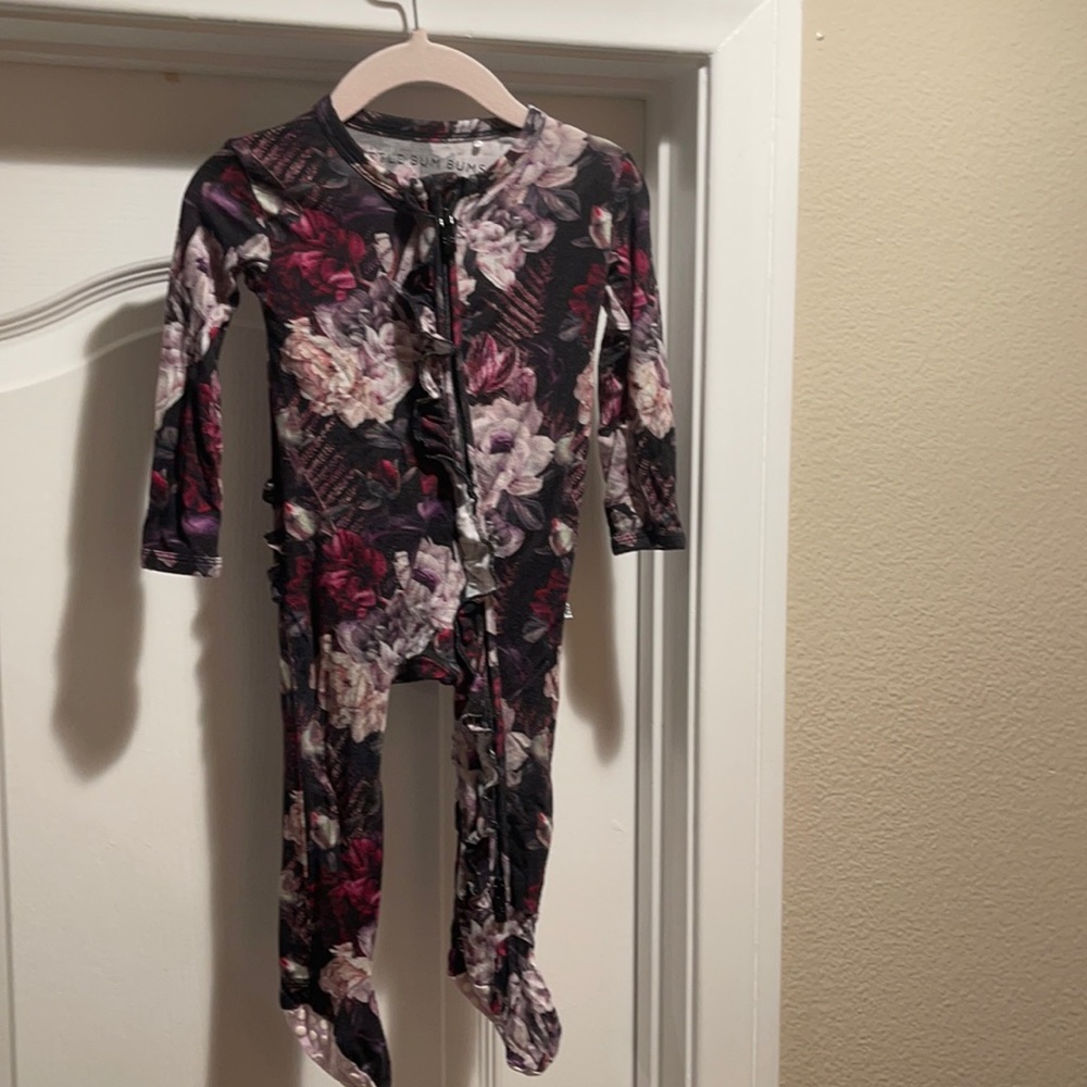 Little Bum Bums Footed One Piece